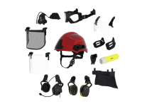 MSA SAFETY - F2XR kaciga za šumske požare i tehničko spašavanje EN 16471 sa zaštitnim naočalama