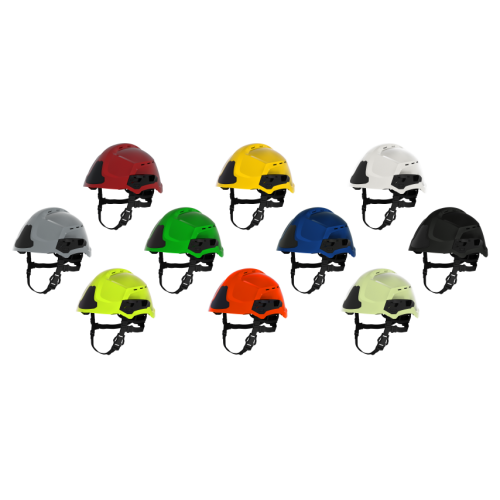 MSA SAFETY - F2XR kaciga za šumske požare i tehničko spašavanje EN 16471 sa zaštitnim naočalama